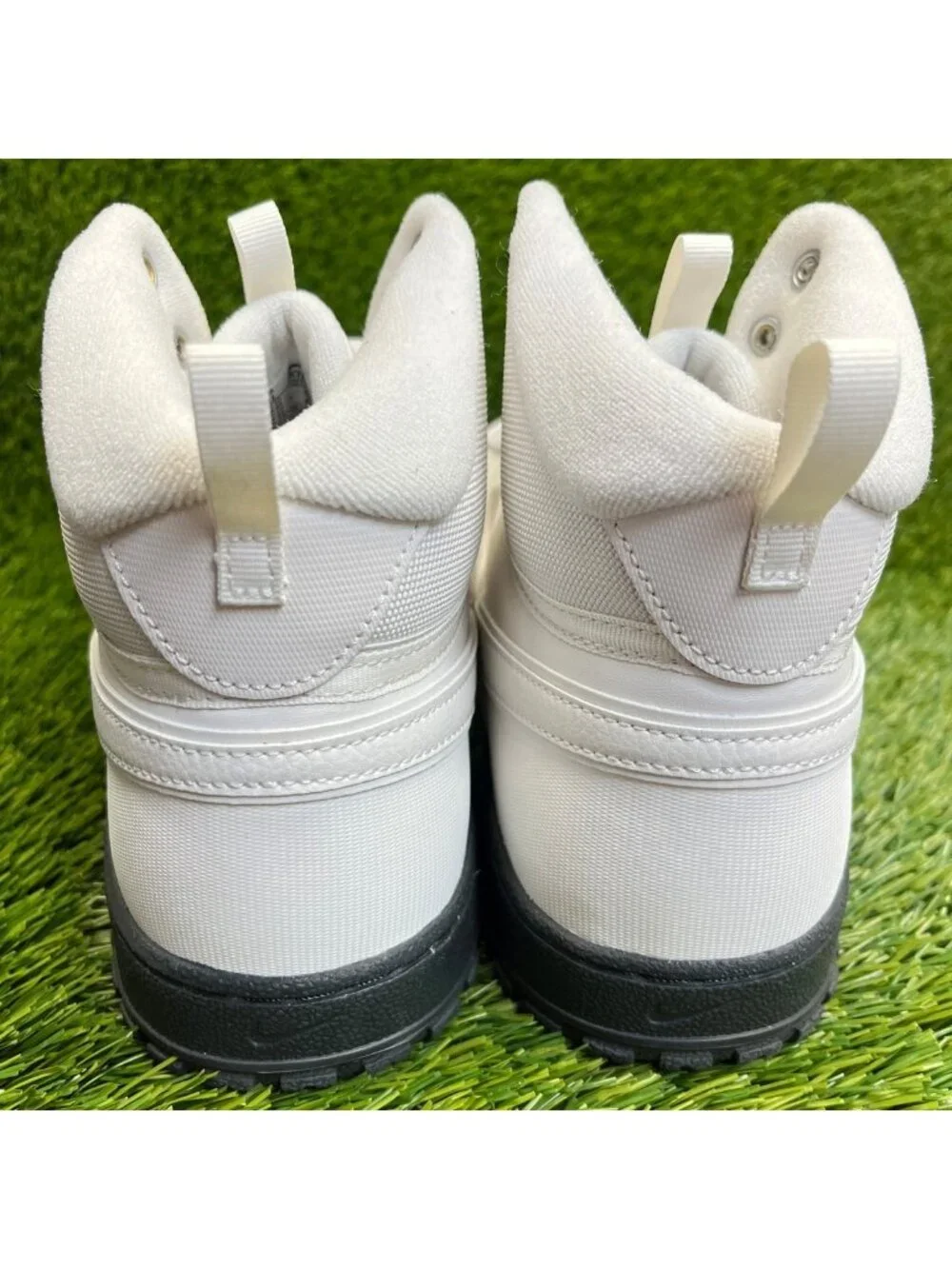 Nike Court Vision Mid Winterized Mens Size 11 Ivory Athletic Shoes Sneaker Boots